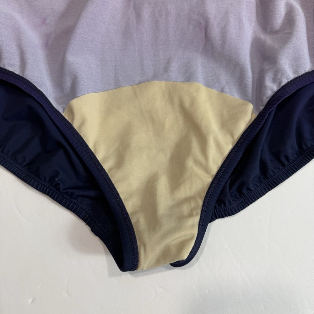 Lands End SlenderSuit Wrap 1 Piece Swimsuit Pink Ombre Tummy Control 18W TALL - Picture 8 of 10